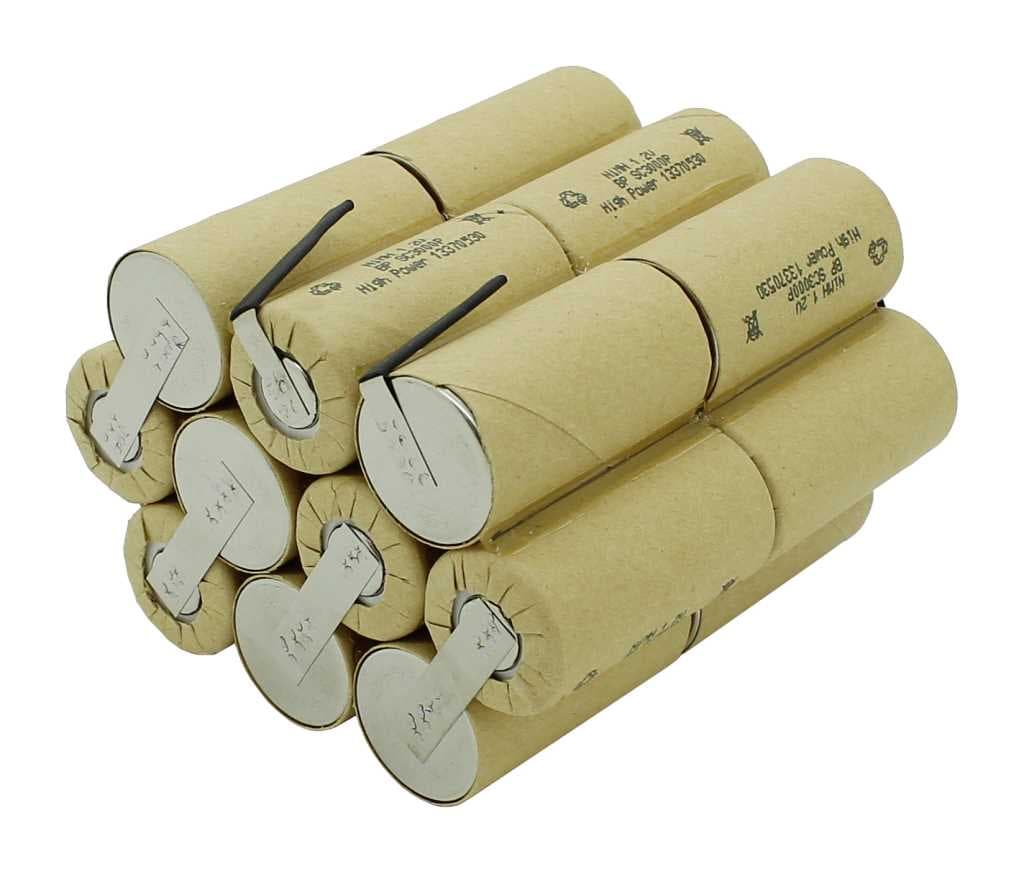 Insert pour batterie d'outils NiMH 24V 2,0Ah à installer soi-même adapté à Dewalt / Elu DE0240