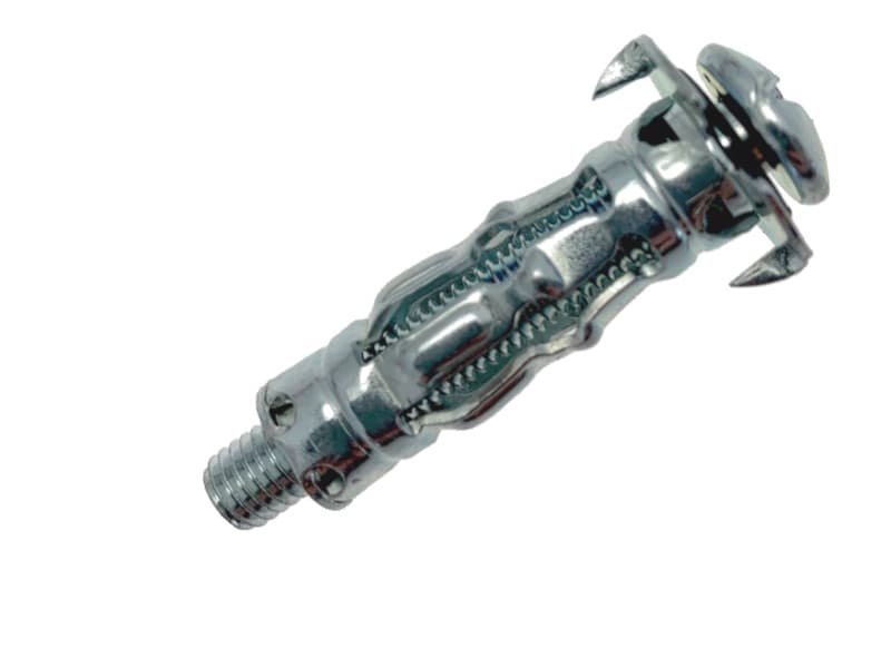 Cheville metallique pour corps creux 6x52 avec vis, boite de 50 Fischer